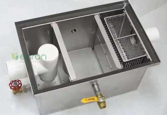 Stainless-Steel Grease Traps product example for commercial kitchen planning